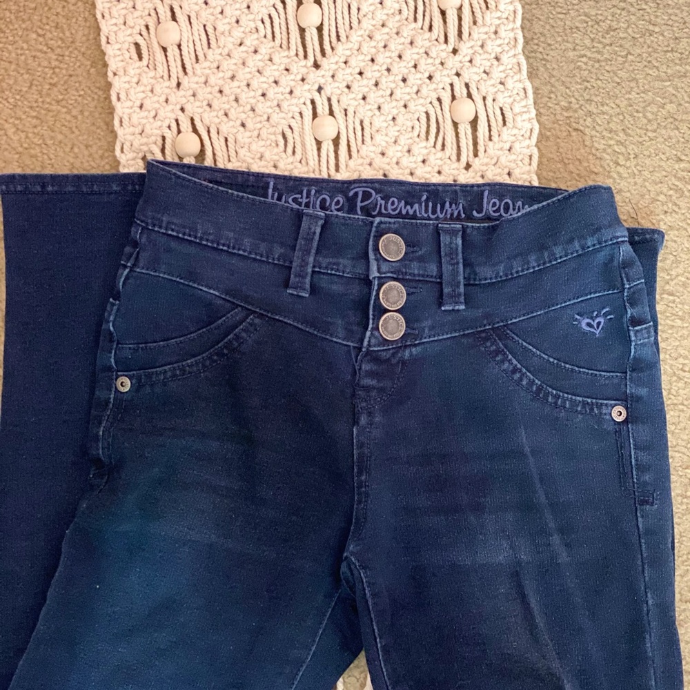 Girls Justice Knit Jeggings